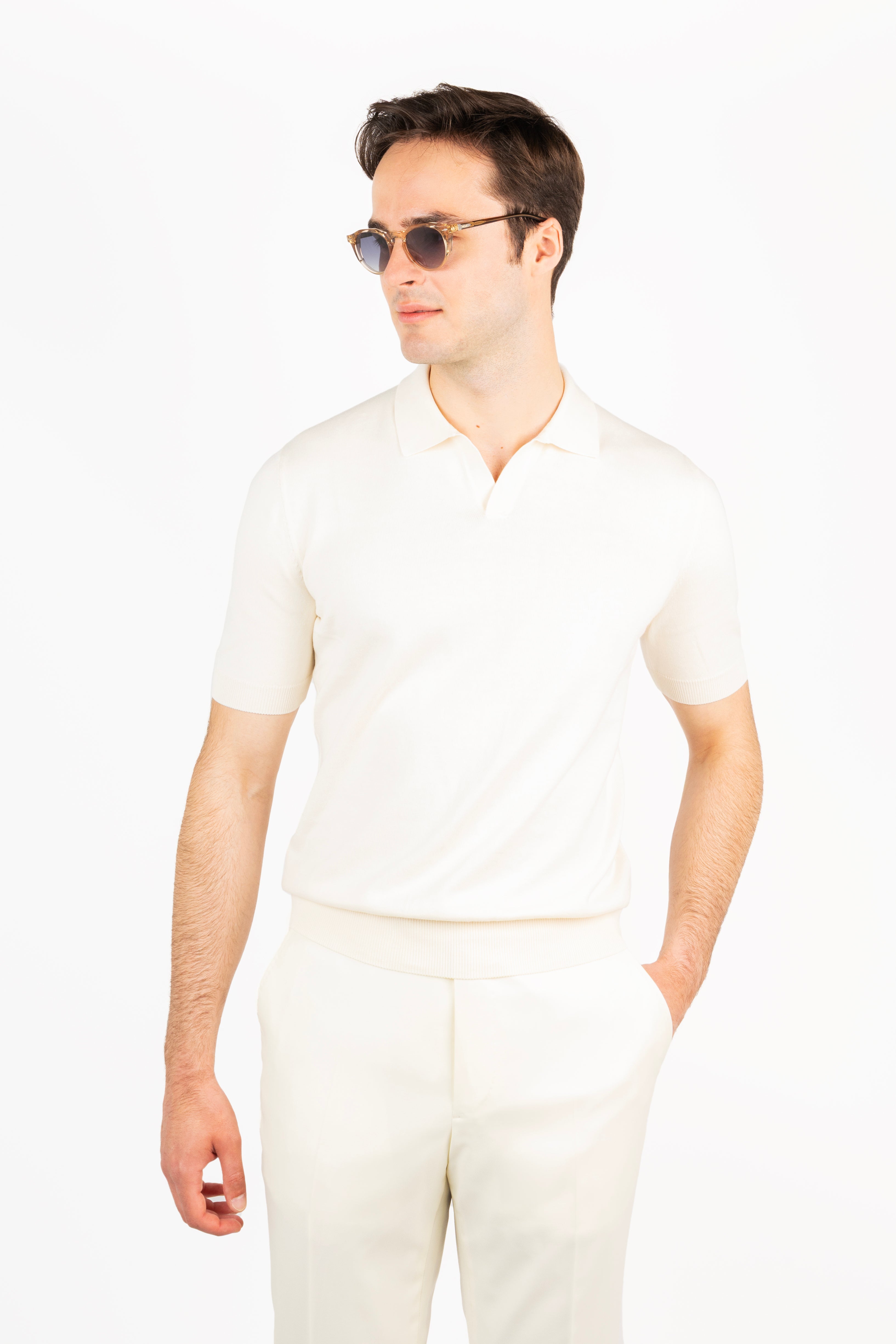 Polo léger manches courtes