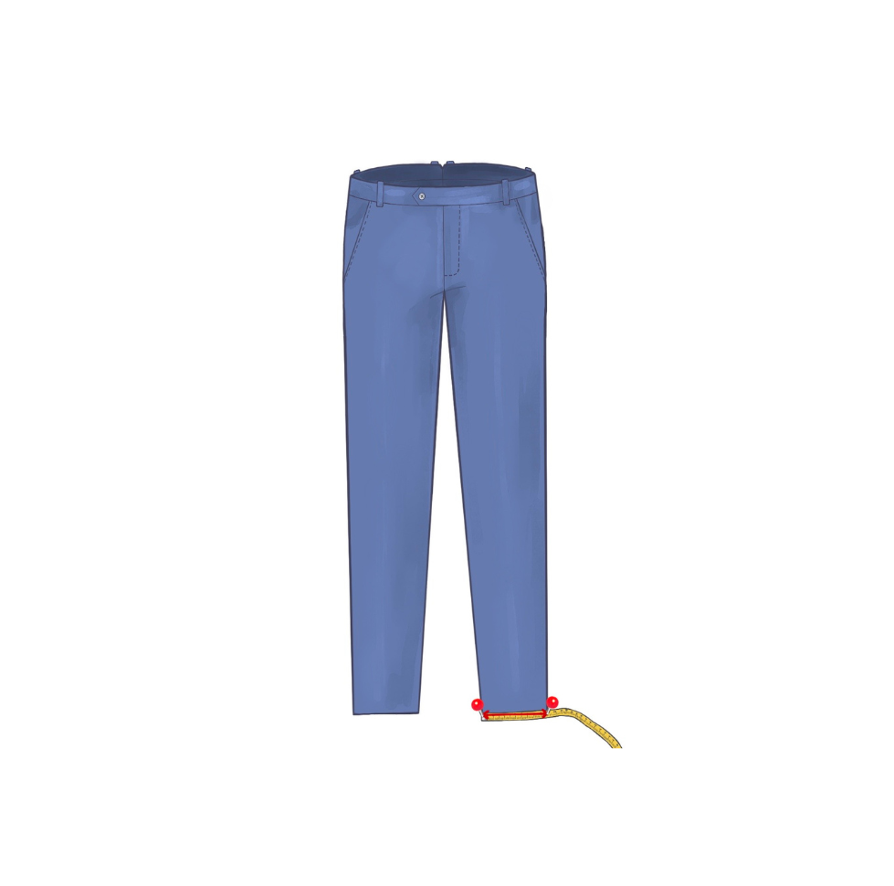 Mesure du bas de pantalon
